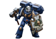 Warhammer 40k Action Figure 1/18 Ultramarines Vanguard Veteran with Thunder Hammer and Storm Shield 12 cm