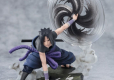 Naruto Shippuden FiguartsZERO Extra Battle PVC Statue Sasuke Uchiha -The Light & Dark of the Mangekyo Sharingan 20 cm