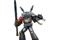 Warhammer 40k Action Figure 1/18 Grey Knights Interceptor Squad Interceptor with Storm Bolter and Nemesis Force Sword 12 cm