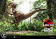 Jurassic Park Prime Collectibles Statue 1/10 Velociraptor Jump 21 cm