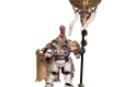Warhammer 40k Action Figure 1/18 Adeptus Custodes Solar Watch Vexilus Praetor 12 cm