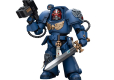 Warhammer 40k Action Figure 1/18 Ultramarines Terminator Squad Sergeant with Power Sword and Teleport Homer 12 cm