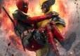Deadpool Deluxe Art Scale Statue 1/10 Deadpool & Wolverine 21 cm