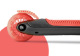 YVOLUTION GLIDER KIWI - RED