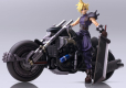 Final Fantasy VII Bring Arts Action Figure and vehicle Cloud Strife & Hardy-Daytona 15 cm