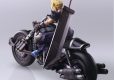 Final Fantasy VII Bring Arts Action Figure and vehicle Cloud Strife & Hardy-Daytona 15 cm