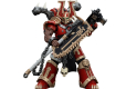 Warhammer 40k Action Figure 1/18 World Eaters Khorne Berzerker with Eviscerator Chainaxe 13 cm