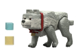 A Minecraft Movie Action Figure Dennis the Wolf 10 cm