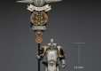 Warhammer The Horus Heresy Action Figure 1/18 lron Warriors Command Squad Chosen with Legion Standard 12 cm
