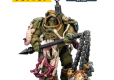 Warhammer 40,000 Death Guard Blightlord Terminator 2 with Flail of Corruption 14 cm